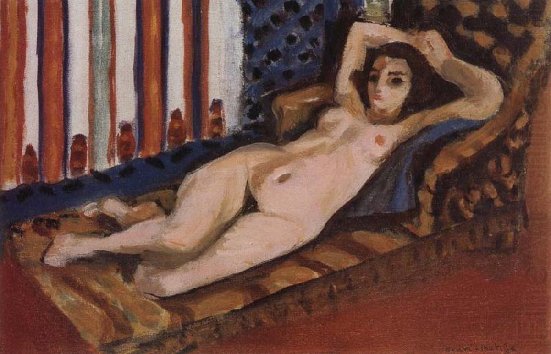 Nu au Canape-Harmonie en Rouge, Henri Matisse